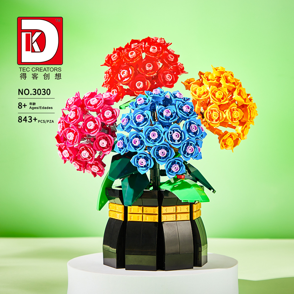 Plant Parent Yearly - مجموعة مكعبات بناء جديدة بتصميم سلة