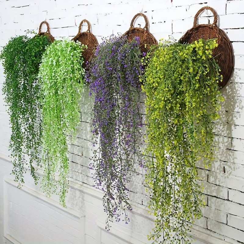 String Of Pearls Plant - كرمة لبلاب صناعي لتكييف الهواء ،