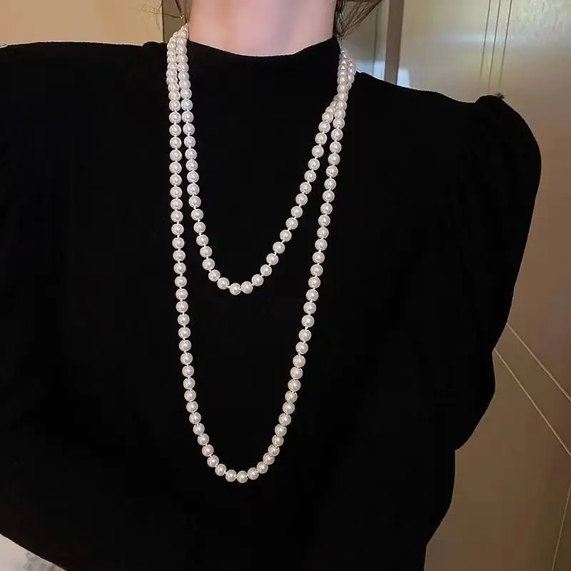 String Of Pearls Plant - سلسلة سترة لؤلؤية طويلة، تصميم ريترو