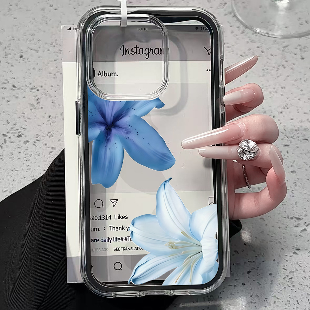 غطاء هاتف شفاف بتصميم زهرة الز - مراجعة Plants X وسعره