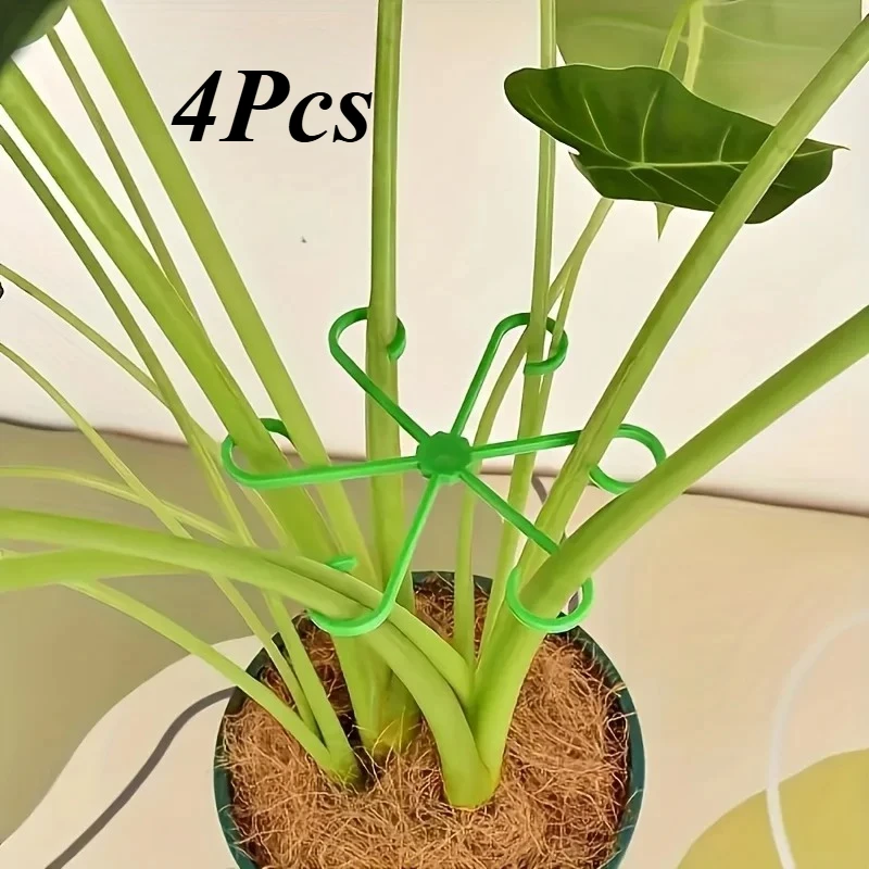 4 قطع من مشابك دعم سيقان النبا - مراجعة Plant Parenting وسعره