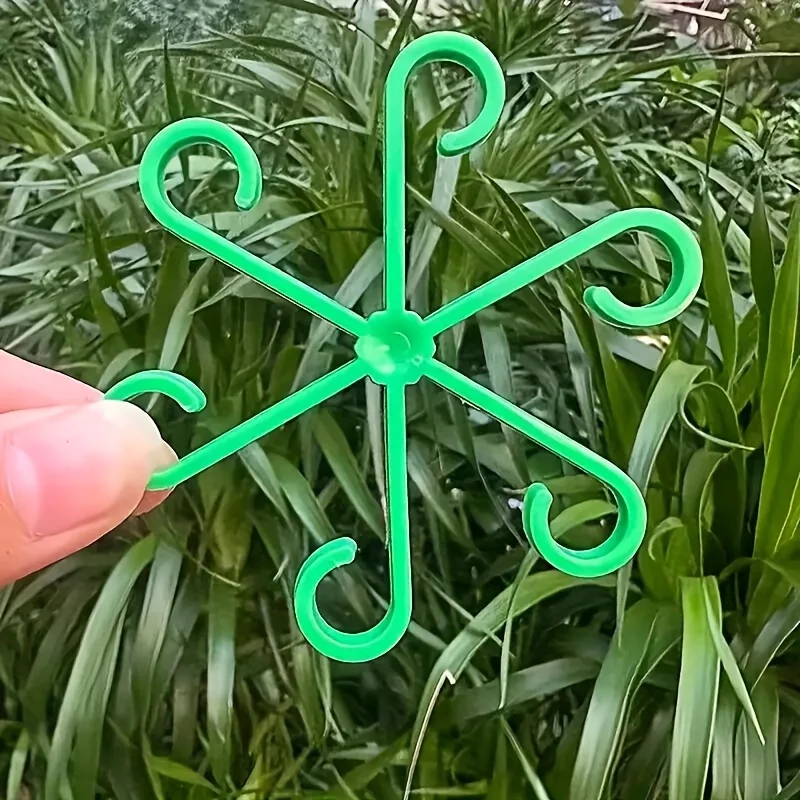 4 قطع من مشابك دعم سيقان النبا - مراجعة Plant Parenting وسعره